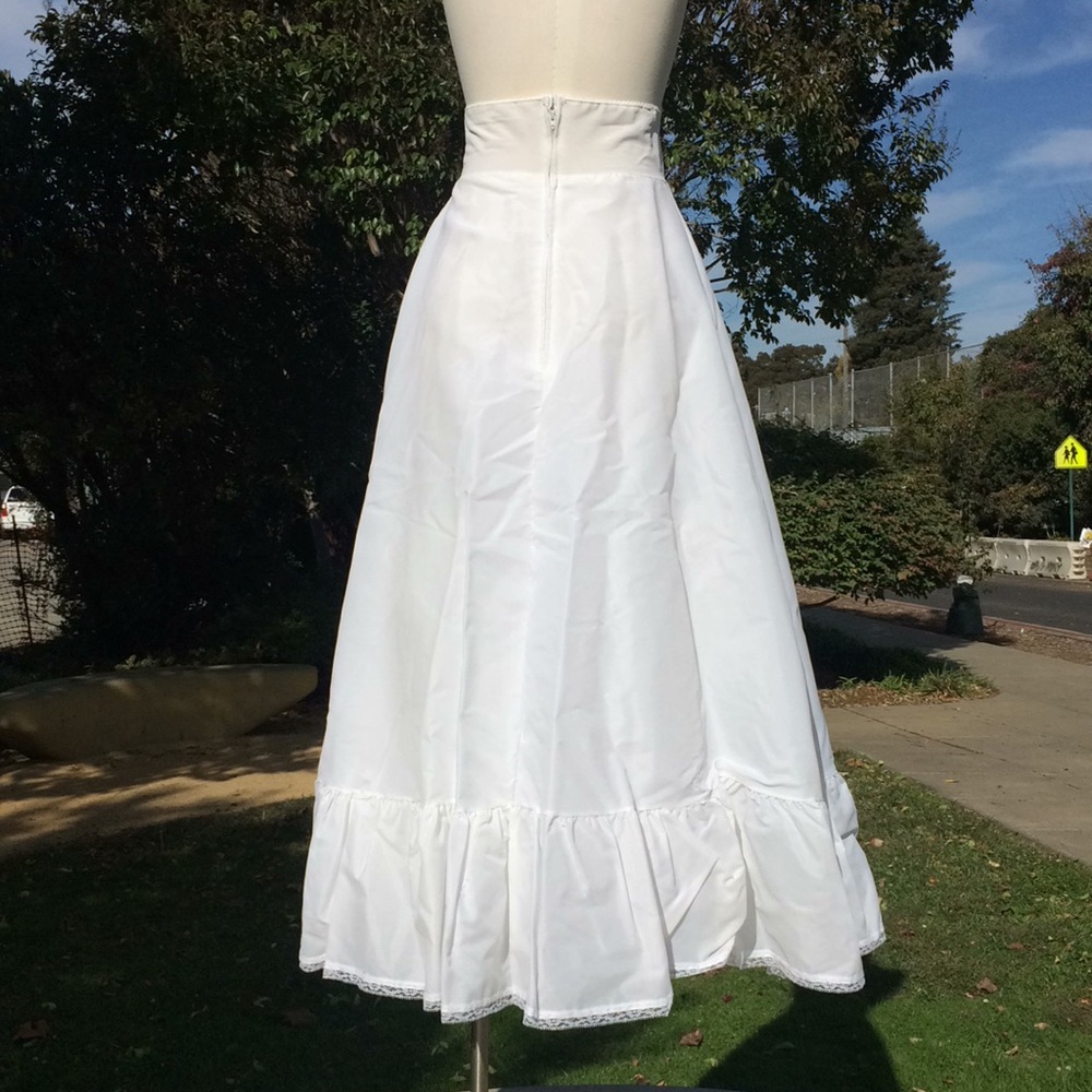 Vintage 1970’s Peaches & Cream Wedding Gown XS - Picture 15 of 16